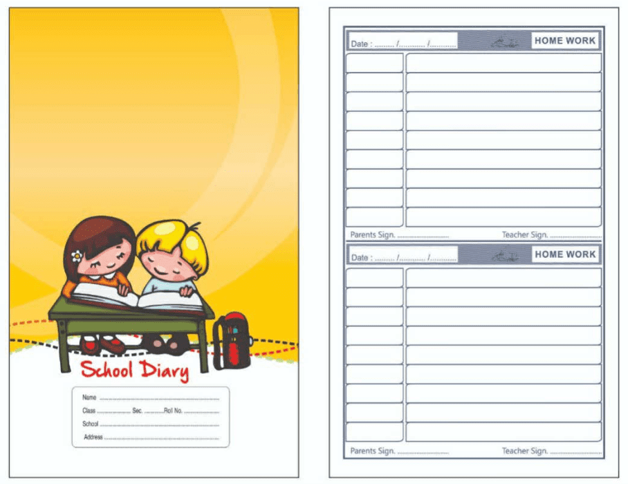 4A.png School Diary-4 - Image 1