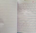 Notebook 4-Line English Interleaf