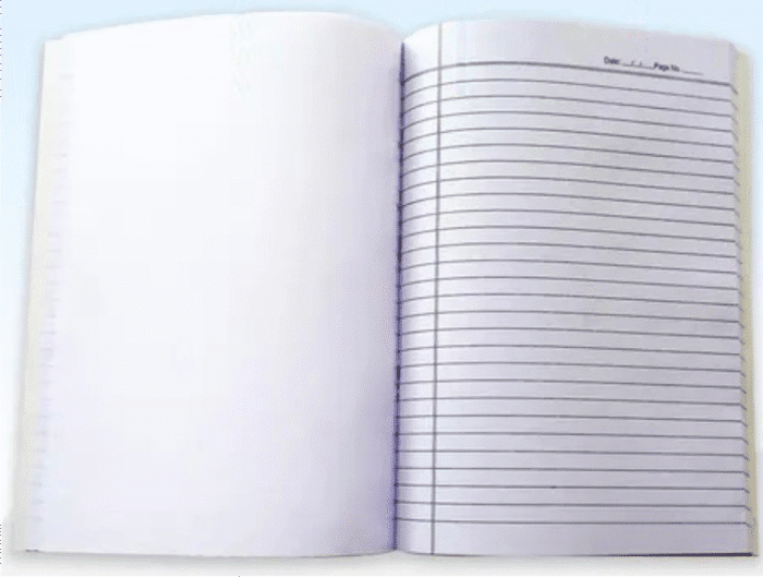 Notebook Single Line Interleaf - Little Steps